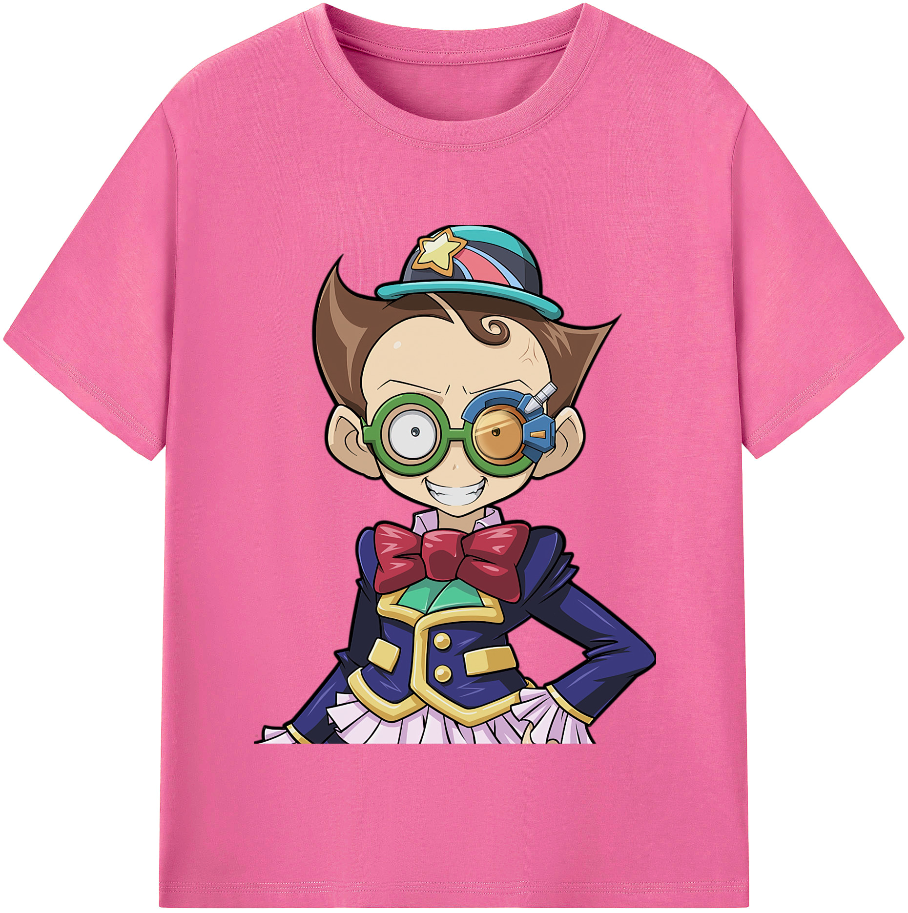 （画像用） 遊☆戯☆王 Yu-Gi-Oh! レディースカジュアルプリントTシャツ（綿100％）